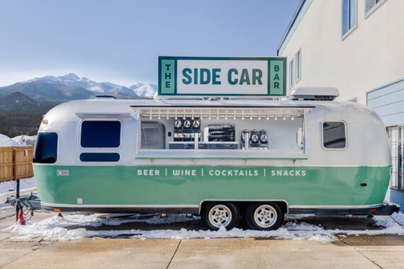 Food serving Airstream with serving Window